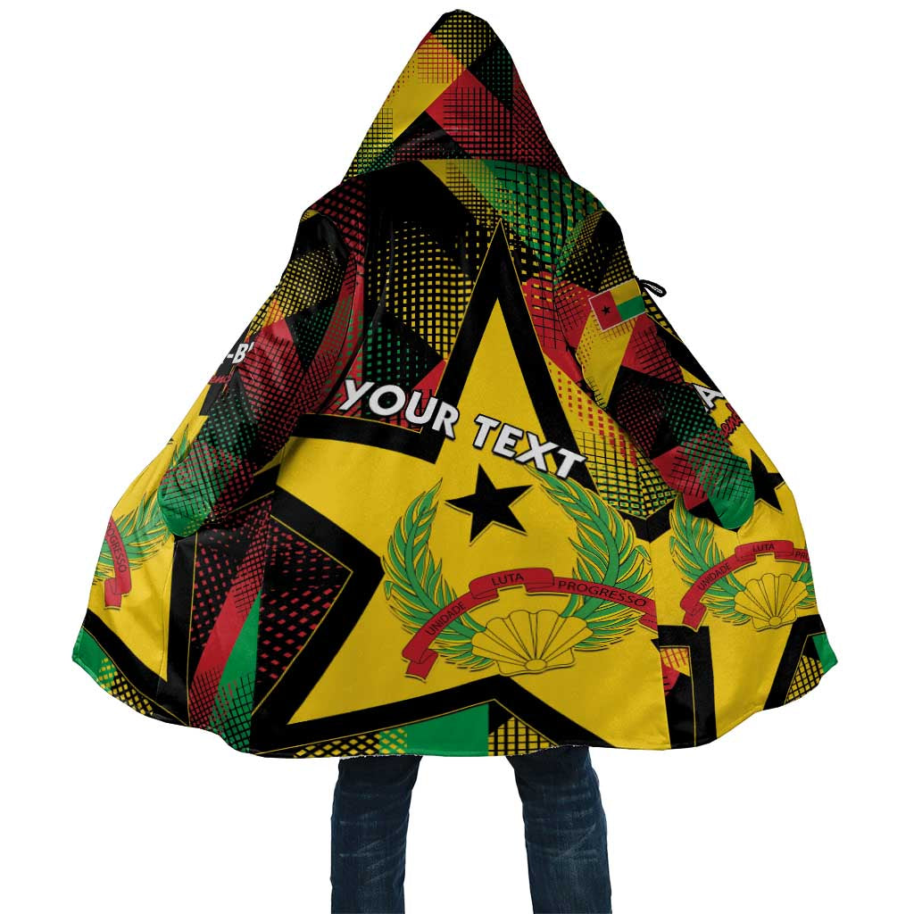 Personalized Guinea-Bissau Independence Day Cloak Coat Of Arms With Map