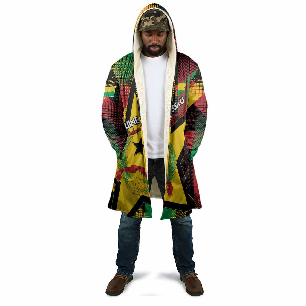 Personalized Guinea-Bissau Independence Day Cloak Coat Of Arms With Map