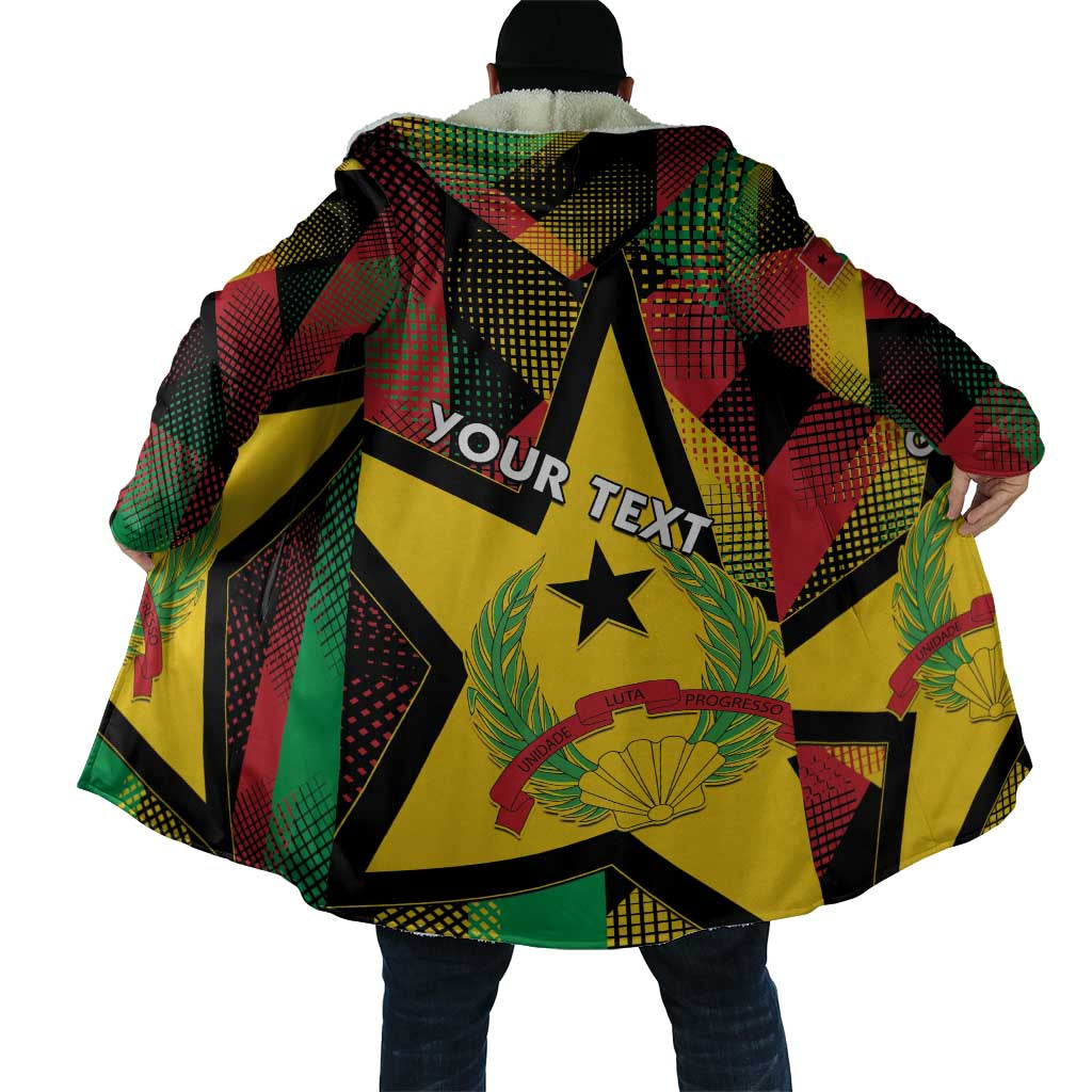 Personalized Guinea-Bissau Independence Day Cloak Coat Of Arms With Map