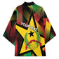 Personalized Guinea-Bissau Independence Day Kimono Coat Of Arms With Map