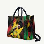 Guinea-Bissau Independence Day Leather Bag Coat Of Arms With Map