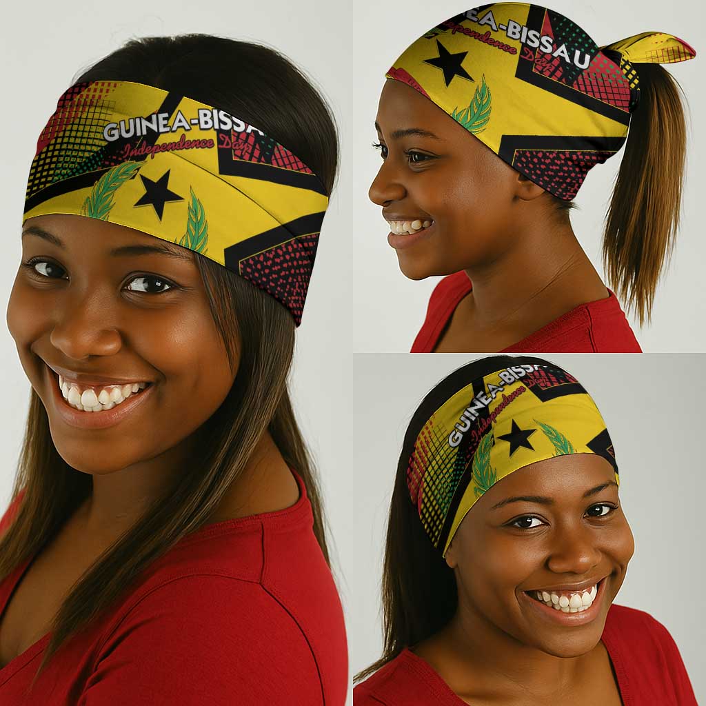 Happy Guinea-Bissau Neck Gaiter Independence Day LT15