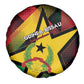 Happy Guinea-Bissau Spare Tire Cover Independence Day - African Pride