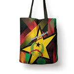 Guinea-Bissau Independence Day Tote Bag Coat Of Arms With Map