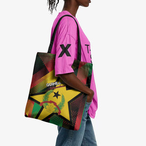 Guinea-Bissau Independence Day Tote Bag Coat Of Arms With Map
