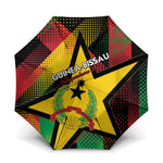 Guinea-Bissau Independence Day Umbrella Coat Of Arms With Map