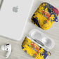 Chad Republic Day AirPods Case Coat Of Arms - Grunge Style