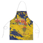 Chad Republic Day Apron Coat Of Arms - Grunge Style