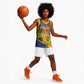 Afro TChad Personalized Basketball Jersey Happy Republic Day LT15