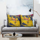 Chad Republic Day Pillow Cover Coat Of Arms - Grunge Style