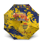 Chad Republic Day Umbrella Coat Of Arms - Grunge Style