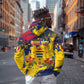 Afro TChad Personalized Zip Hoodie Happy Republic Day - African Pride