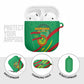 Mauritania Independence Day AirPods Case Coat Of Arms With Map