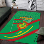 Mauritania Area Rug Happy Independence Day - African Pride