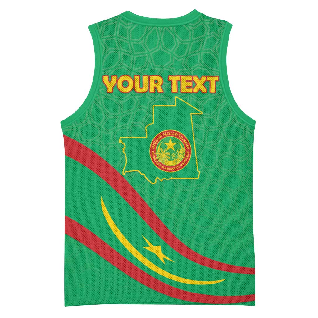 Mauritania Personalized Basketball Jersey Happy Independence Day LT15