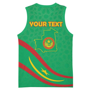 Mauritania Personalized Basketball Jersey Happy Independence Day LT15