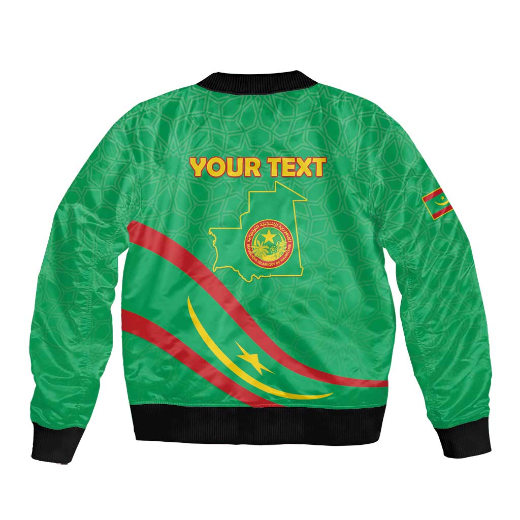 Mauritania Personalized Bomber Jacket Happy Independence Day - African Pride