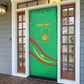 Personalized Mauritania Independence Day Door Cover Coat Of Arms With Map