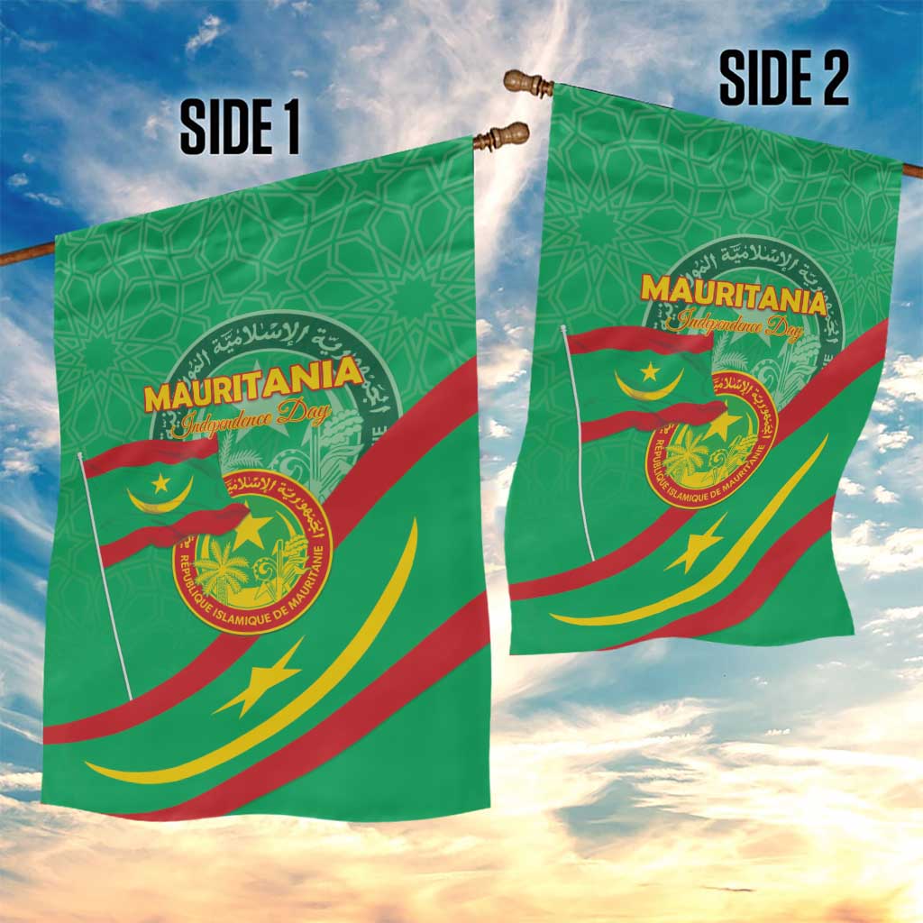 Mauritania Garden Flag Happy Independence Day - African Pride