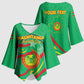 Personalized Mauritania Independence Day Kimono Sleeve Blouse Coat Of Arms With Map