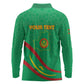 Mauritania Personalized Long Sleeve Polo Shirt Happy Independence Day - African Pride