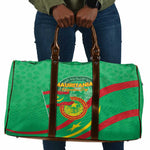Mauritania Independence Day Travel Bag Coat Of Arms With Map