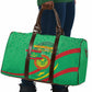 Mauritania Independence Day Travel Bag Coat Of Arms With Map