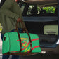 Mauritania Independence Day Travel Bag Coat Of Arms With Map
