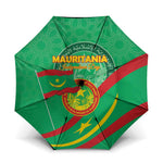 Mauritania Independence Day Umbrella Coat Of Arms With Map