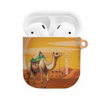 Mauritania Sahara AirPods Case Camel With Map