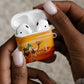 Mauritania Sahara AirPods Case Camel With Map
