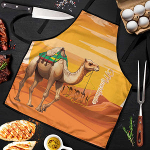 Mauritania Sahara Apron Camel With Map