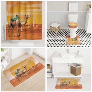 Mauritania Sahara Bathroom Set Camel With Map