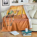 Mauritania Sahara Blanket Camel With Map - African Pride