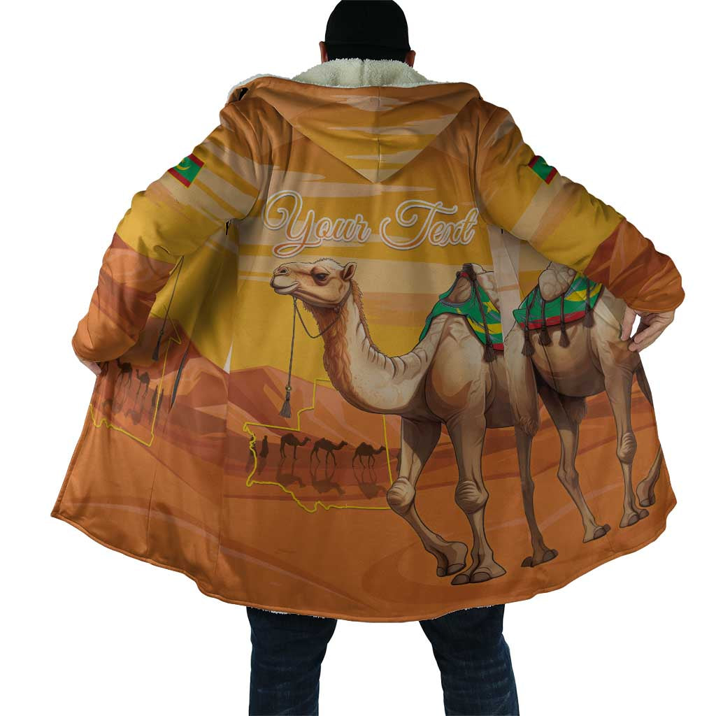Personalized Mauritania Sahara Cloak Camel With Map