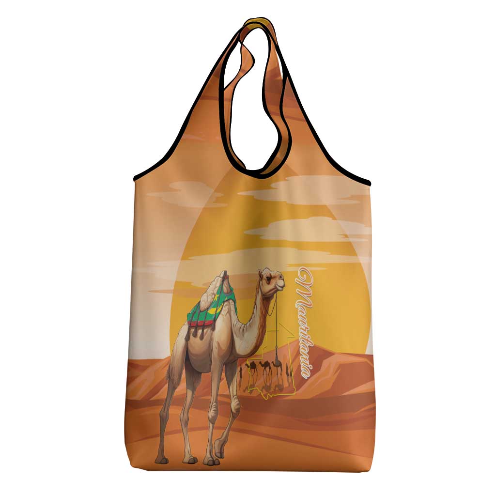 Mauritania Sahara Grocery Bag Camel With Map - African Pride