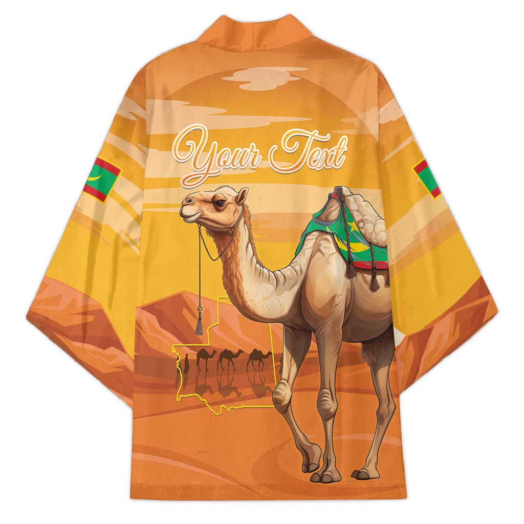 Personalized Mauritania Sahara Kimono Camel With Map