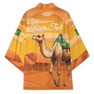 Personalized Mauritania Sahara Kimono Camel With Map