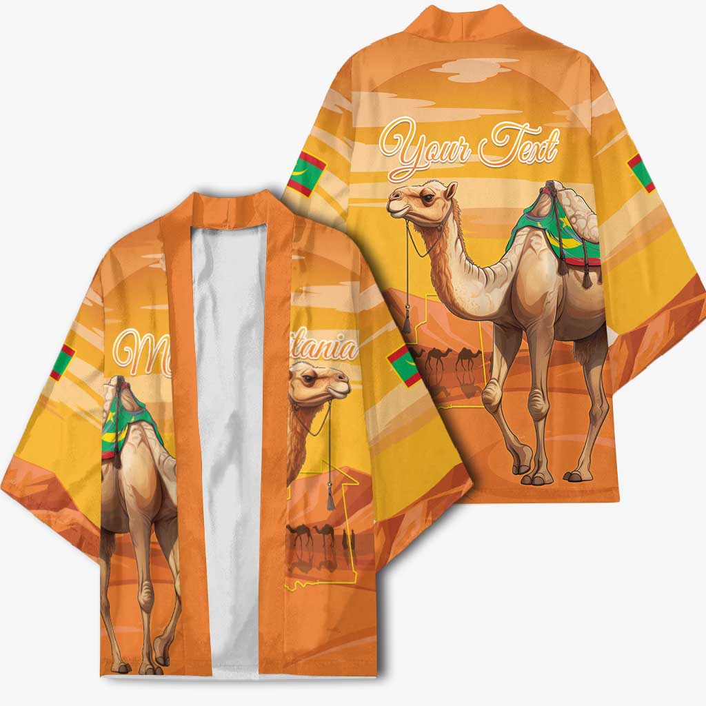Personalized Mauritania Sahara Kimono Camel With Map