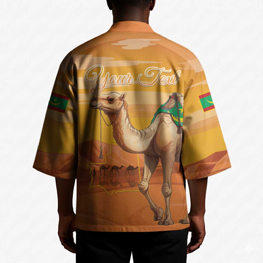 Personalized Mauritania Sahara Kimono Camel With Map