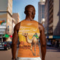 Mauritania Sahara Personalized Men Tank Top Camel With Map - African Pride