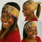 Mauritania Sahara Neck Gaiter Camel With Map - African Pride