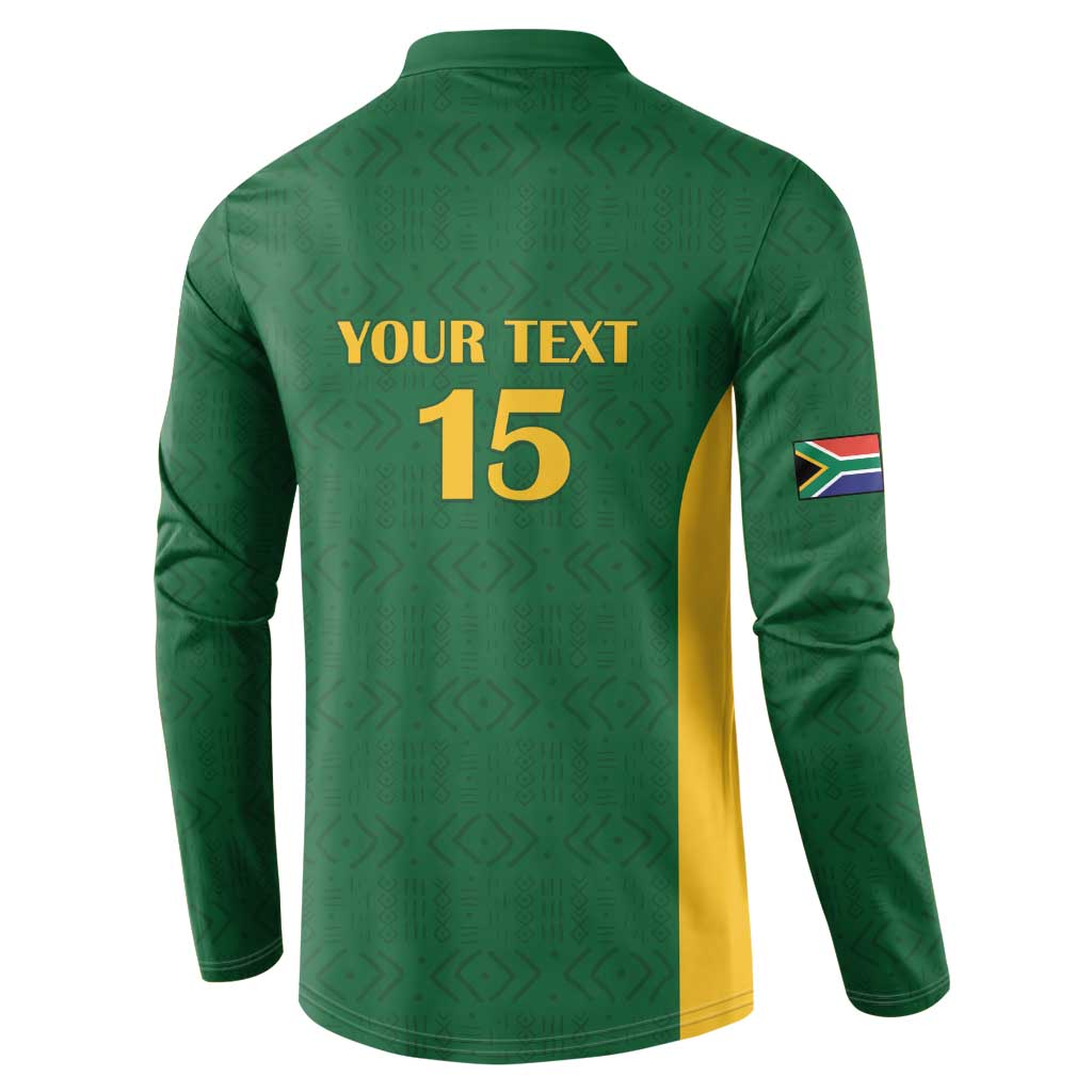 South Africa Hockey Custom Button Sweatshirt Go Ama Stokke Stokke Go
