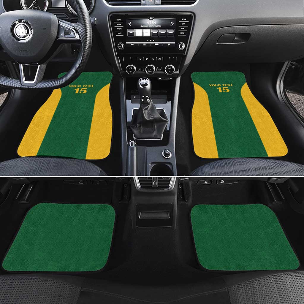 South Africa Hockey Custom Car Mats Come On Ama Stokke Stokke - African Pride