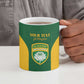 South Africa Hockey Custom Ceramic Mug Go Ama Stokke Stokke Go