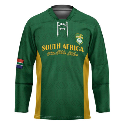 South Africa Hockey Custom Hockey Jersey Go Ama Stokke Stokke Go