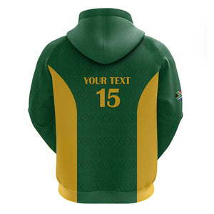 South Africa Hockey Custom Hoodie Come On Ama Stokke Stokke - African Pride