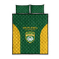South Africa Hockey Quilt Bed Set Come On Ama Stokke Stokke - African Pride