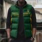 South Africa Hockey Custom Sleeveless Puffer Jacket Go Ama Stokke Stokke Go