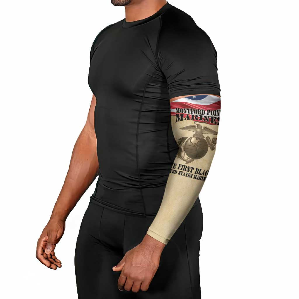 Montford Point Marines 1942-1949 Arm Sleeves The First Black Marines